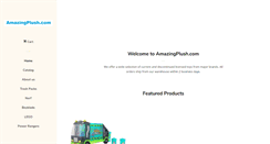 Desktop Screenshot of amazingplush.com